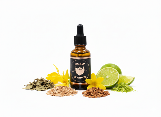 Grzzly woods beard oil best for beard growth and thickness