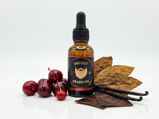 Grzzly The Spartan Tobacco & Leather Small Batch Beard Oil